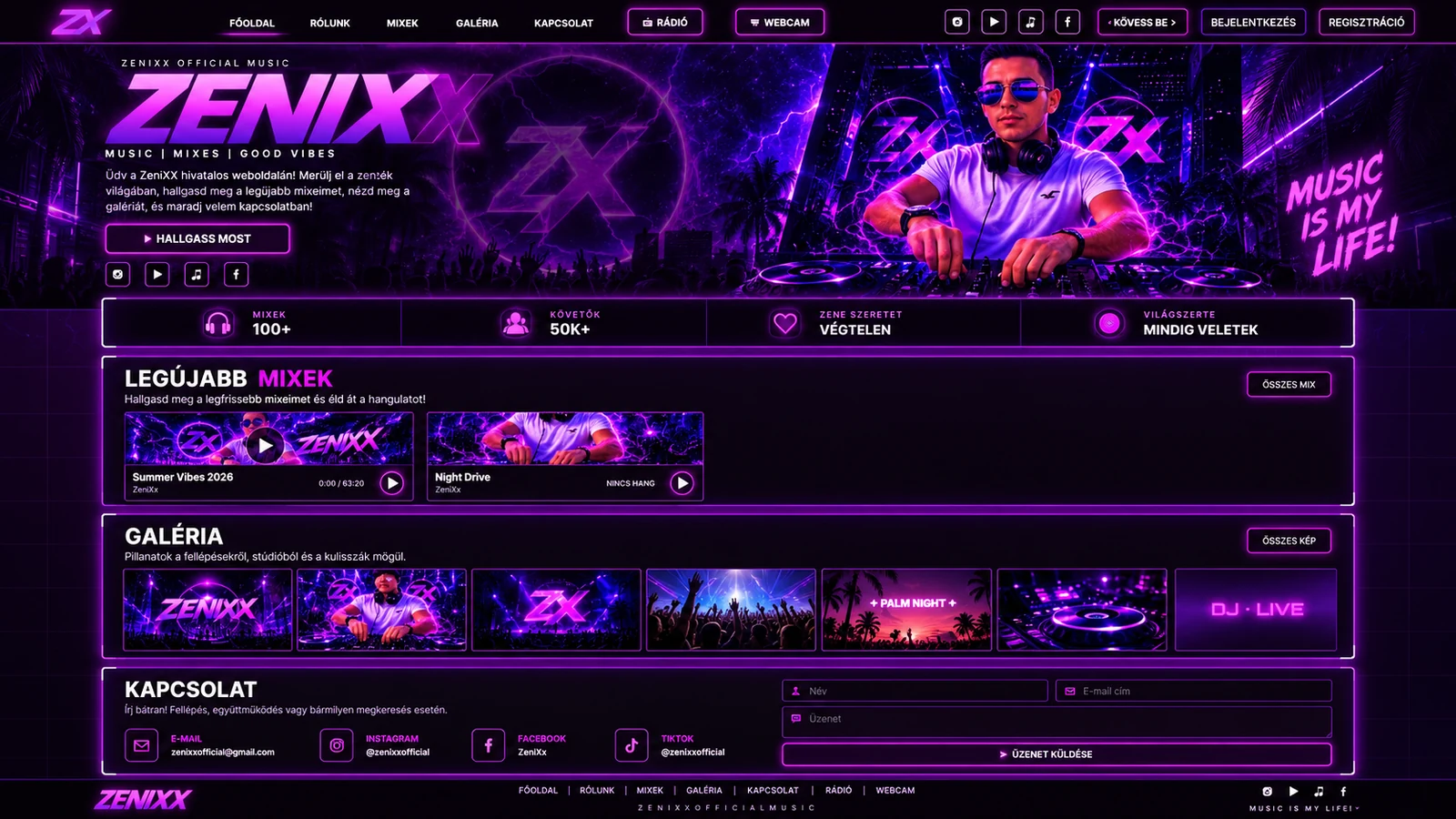 ZeniXx Official Music